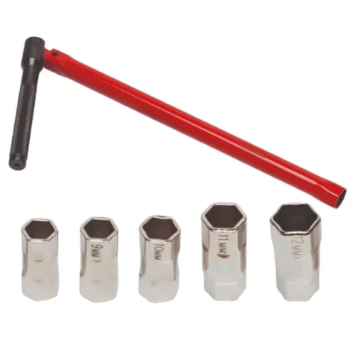 CLE MELANGEUR MITIGEUR + 5 DOUILLES ROUGE