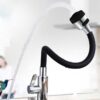 Brise jet flexible silicone avec bouton 360 degrés