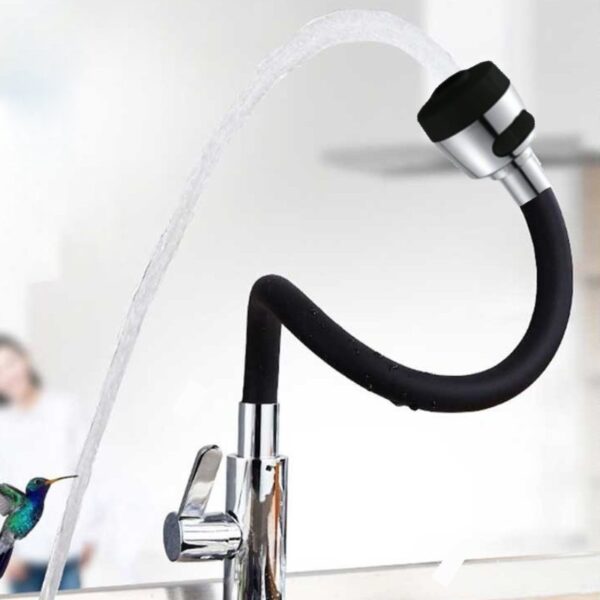 Brise jet flexible silicone avec bouton 360 degrés