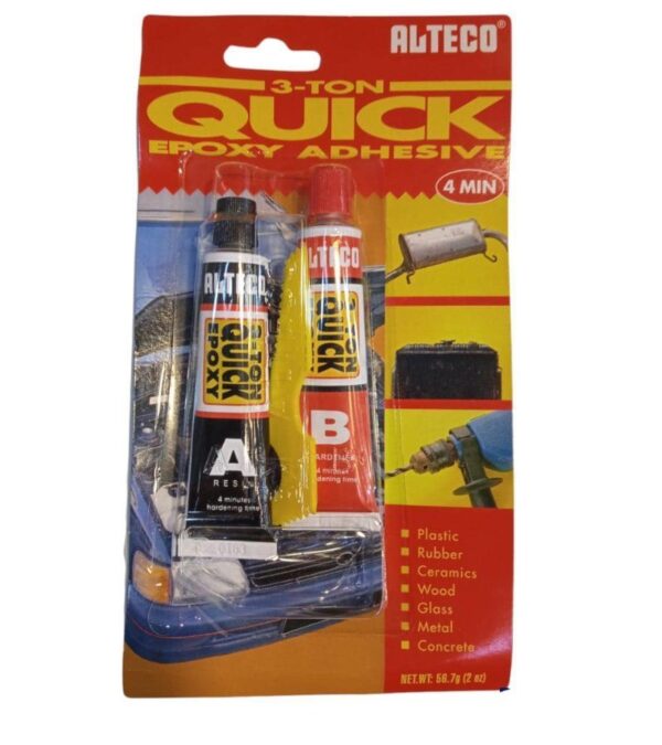Alteco Colle époxy 3 tons Quick 56,7 g