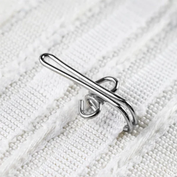 Crochet à rideau 100pcs