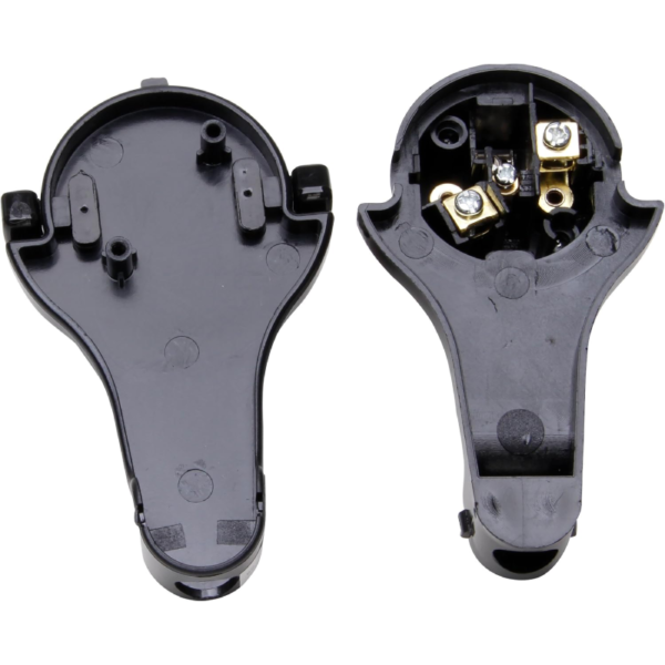 Fiche Mâle Extraplate 2P+T 16A Blanc GM – Zenitech