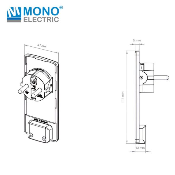 Fiche male extra plat Mono