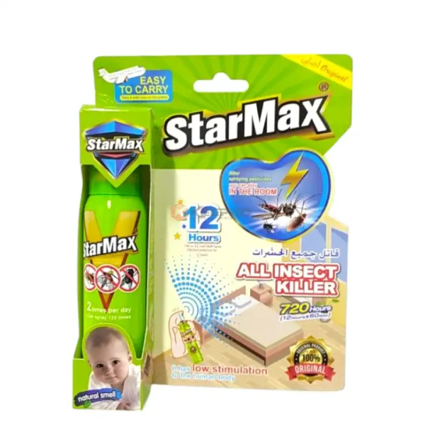INSECTICIDE ANTI MOUSTIQ 45ML VAPO 12H MADJOR /STARMAX/MOSKITO