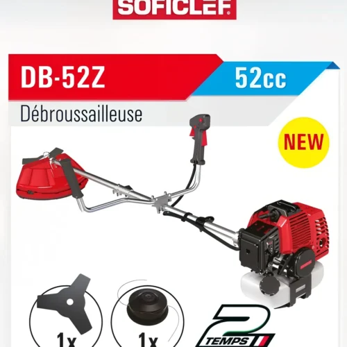 Débroussailleuse Soficlef 52cc