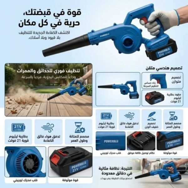 SOUFLEUR 21V 4000MAH POWER BLUE