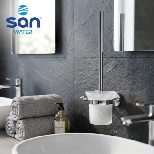 BROSSE TOILETTE ALUMINIUM