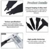 KIT DE LAMES DE PELLE POUR SCIE SABRE 4PCS HONESTPRO