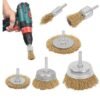 JEUX DE BROSSE METALLIQUE 5PCS