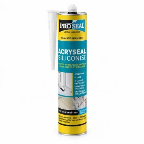 SILCONE MASTIC ACRYLIQUE BLANC PROSEAL 280ML