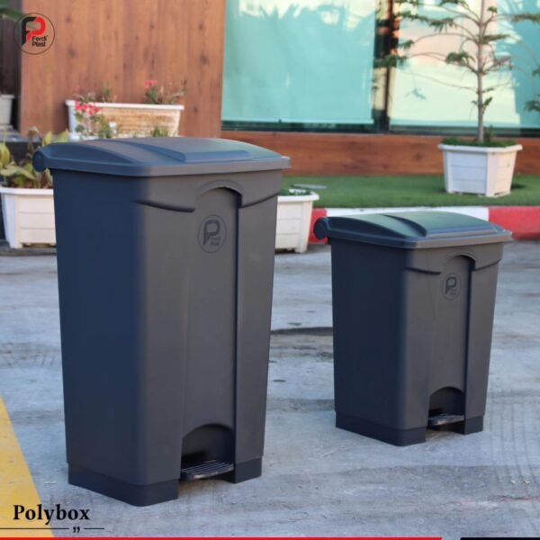 Poubelle à Pédale POLYBOX par Ferdi Plast - Robustesse & Hygiène Maîtrisée