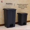 Poubelle à Pédale POLYBOX par Ferdi Plast - Robustesse & Hygiène Maîtrisée