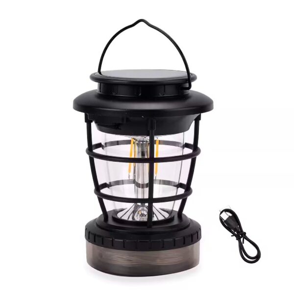 Lanternes solaires avec guirlande lumineuse 10 METRES