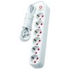 MULTIPRISE 6 POLES AVEC INTERRUPTEUR BMS