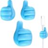 Attaches câbles adhésifs en silicone 10 PCS (DEBZA)