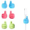 Attaches câbles adhésifs en silicone 10 PCS (DEBZA)
