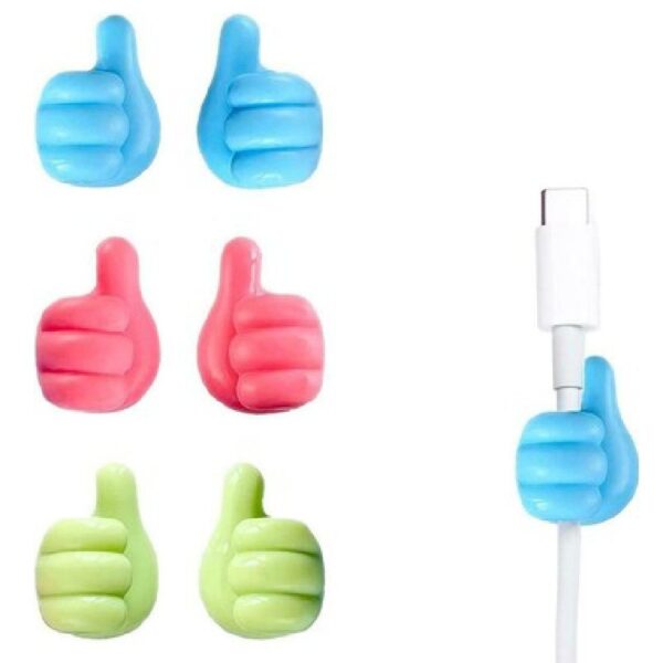 Attaches câbles adhésifs en silicone 10 PCS (DEBZA)