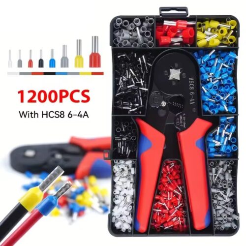 KIT Pince à sertir avec embouts de câble 1200PCS