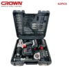 Visseuse-Perceuse à Percussion CROWN 20V 62 PCS