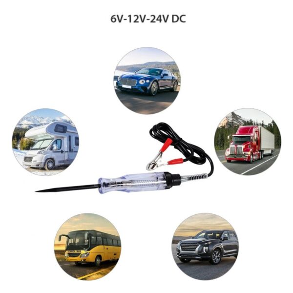 Stylo testeur de tension 6V-12V-24V