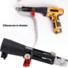 Adaptateur visseuse-plaquiste automatique avec 50 clous inclus