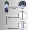 Plumeau Poussière Extensible Télescopique Microfibre 2.5m