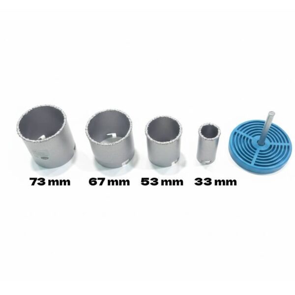 Scie à cloche pour béton 6PCS