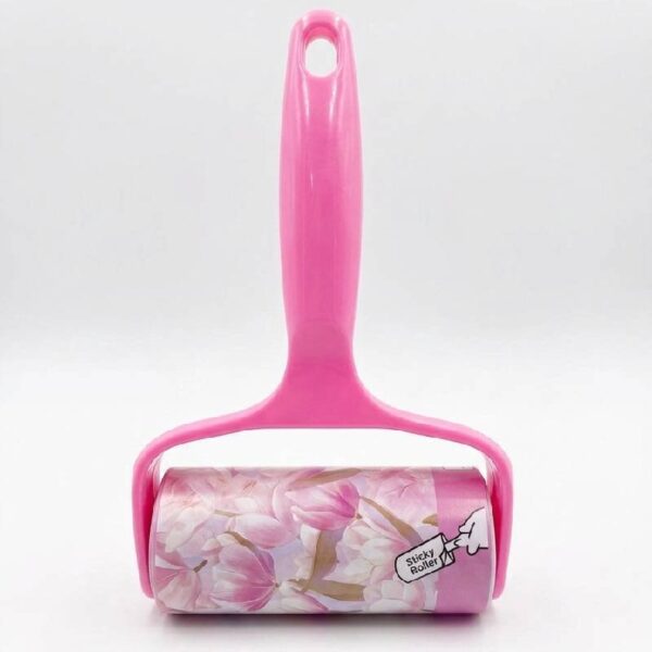 Rouleau anti peluches réutilisable décoré STICKY