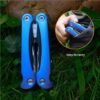 Pince swiss multifonction 14en1 Bleu