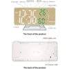 Horloge Numérique avec Projecteur LED