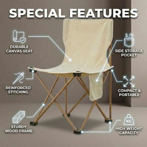 Chaise de Camping Pliable FIRLA