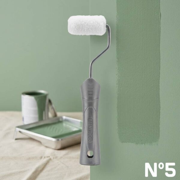Mini Rouleau de Peinture Microfibre Surfaces Lisses MINIROS N°5