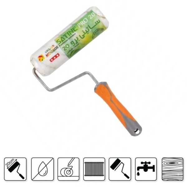 Rouleau de Peinture Satiné PRO 20 MINIROS