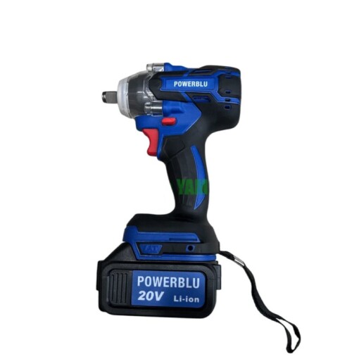 Kit Perforateur Visseuse Boulonneuse Tronçonneuse 4en1 et 2 Batteries YAE6004 POWERBLU