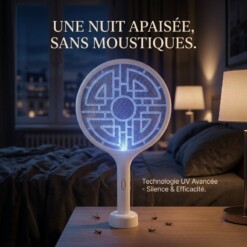 Raquette Anti Moustique Rechargeable Type-C 1200mAh FB-860