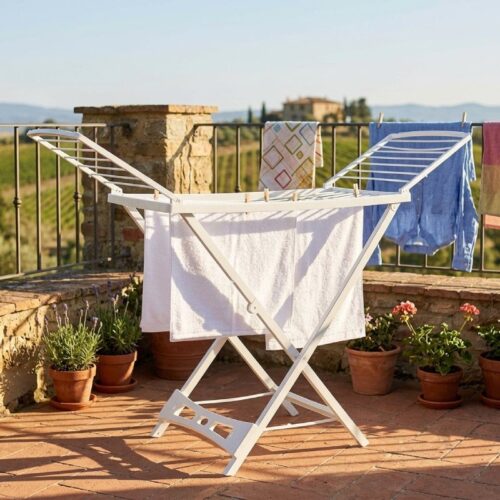 Sèche linge Pliable en Plastique Renforcé Luxe ALCA