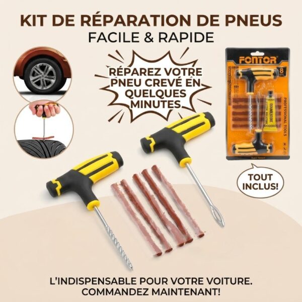 Kit Réparation des Pneus 8PCS FONTOR