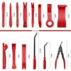 Kit d’Outils de Retrait Automatique des Garnitures Panneau de Voiture 19PCS 308-11