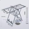 Sèche Linge en Aluminium avec Roulettes GM
