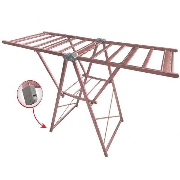Sèche Linge en Aluminium avec Roulettes GM
