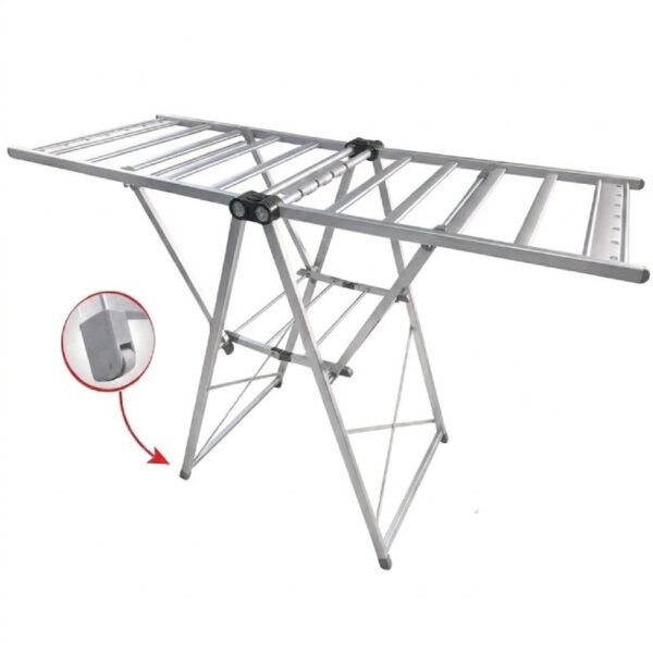 Sèche Linge en Aluminium avec Roulettes GM