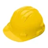 Casque De Securite pour chantier Anti-ecrasement reglable rouge