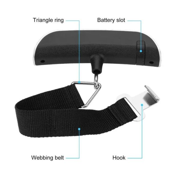 Pèse bagage a Sangle numérique 50kg LCD (Copie)