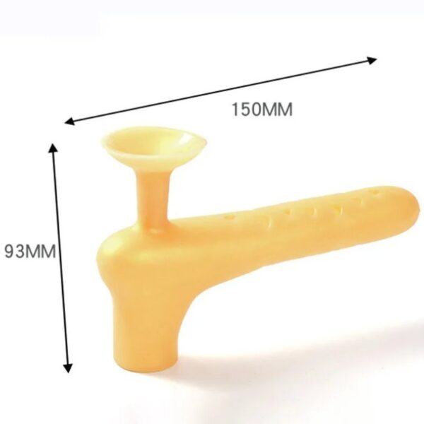 Poignée de porte en silicone ventouse