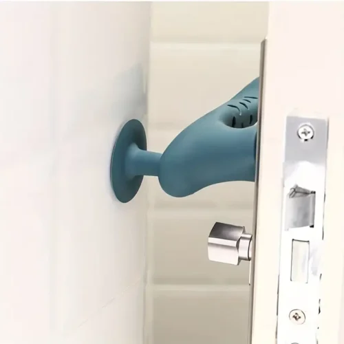 Poignée de porte en silicone ventouse