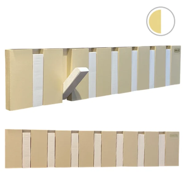Porte manteau piano 7 crochets en bois