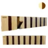 Porte manteau piano 7 crochets en bois