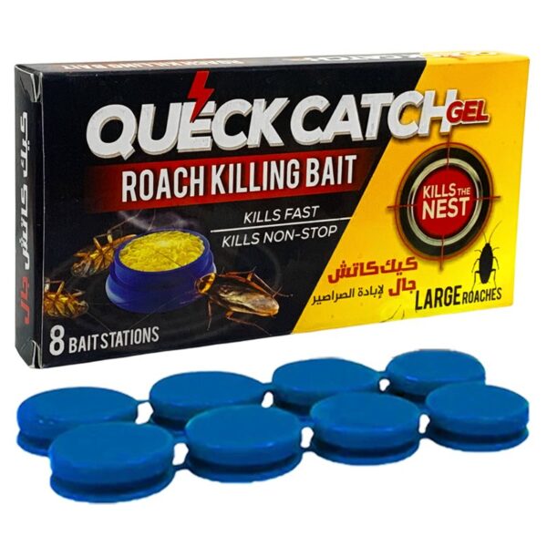 Queckatch GEL anti cafards 8pcs