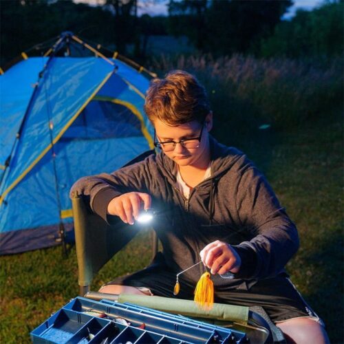Lampe torche porte clé 10 en 1