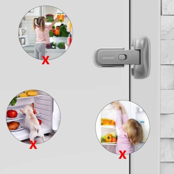 Serrure de réfrigérateur pour enfants